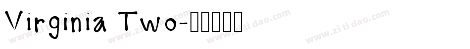 Virginia Two字体转换